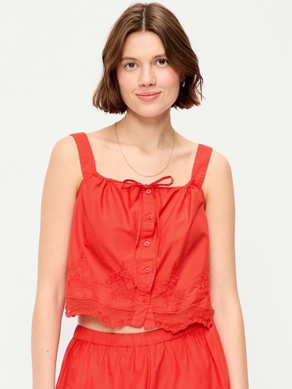 NEW Old Navy Tie-Front Cami Tank Top